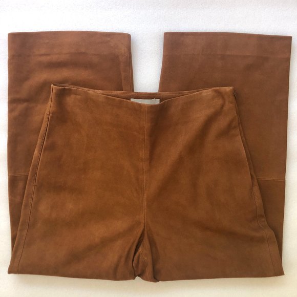 Vince Suede High Waist Culottes - Picture 7 of 16